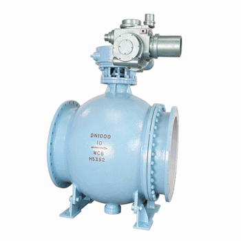 Vodex side-mounted double-eccentric semi-ball valve BPGH model heavy-duty industrial fluid control valve for water and sewage systems.