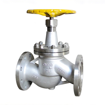 Vodex J41B ammonia globe valve for liquid anhydrous ammonia service featuring a fire safe design and non rising stem for zero external leakage.