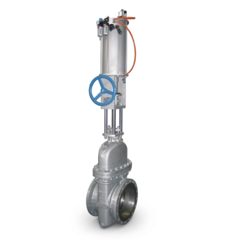 API 607 Fire Safe Pneumatic Slab Gate Valve - Non-Diversion Type