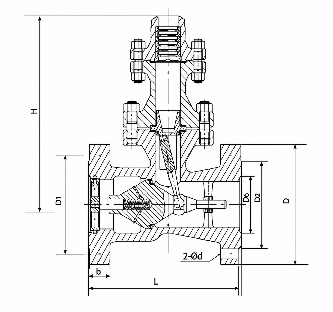 VODEX automatic recirculation check valve structure diagram with internal components and flow path illustration