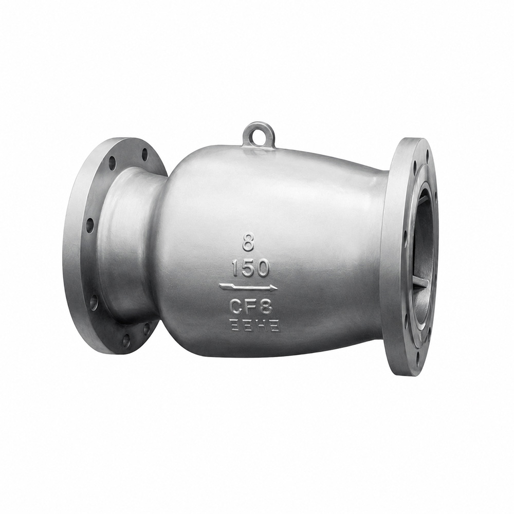 VODEX high performance axial flow check valve main product image for industrial pipeline fluid control