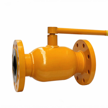 Vodex Q41F fully welded flanged ball valve with heavy duty gear actuator designed for zero leakage pipeline isolation and shut off control.